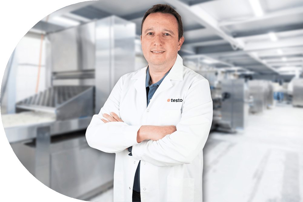 Eduardo matsäkerhetsexpert produktion hero