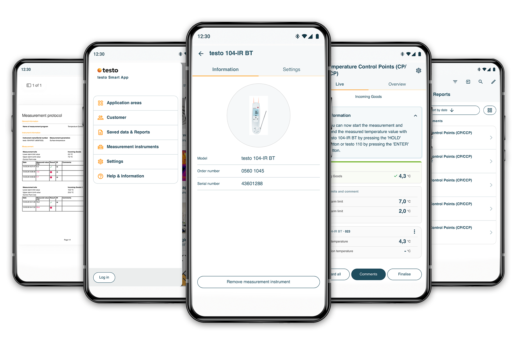 testo Smart App testo Smart App