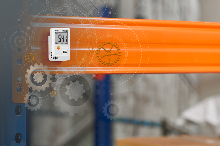 testo 174H i lagermiljö testo 174H i lagermiljö