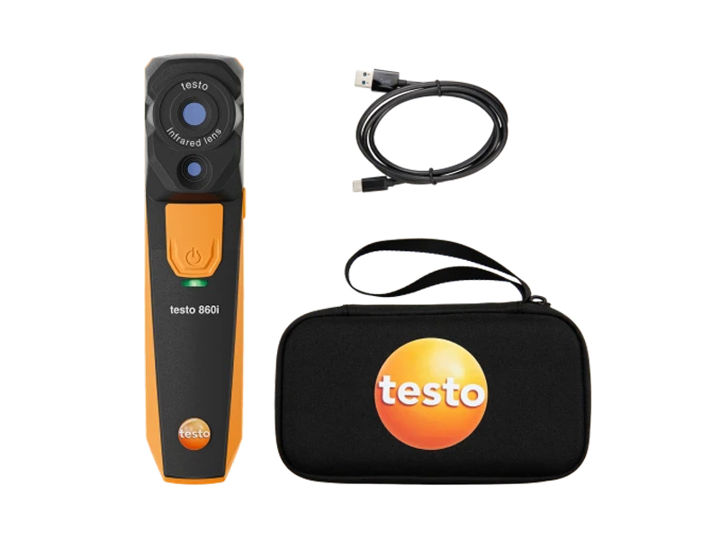 testo 860i värmekamera för mobil mätset