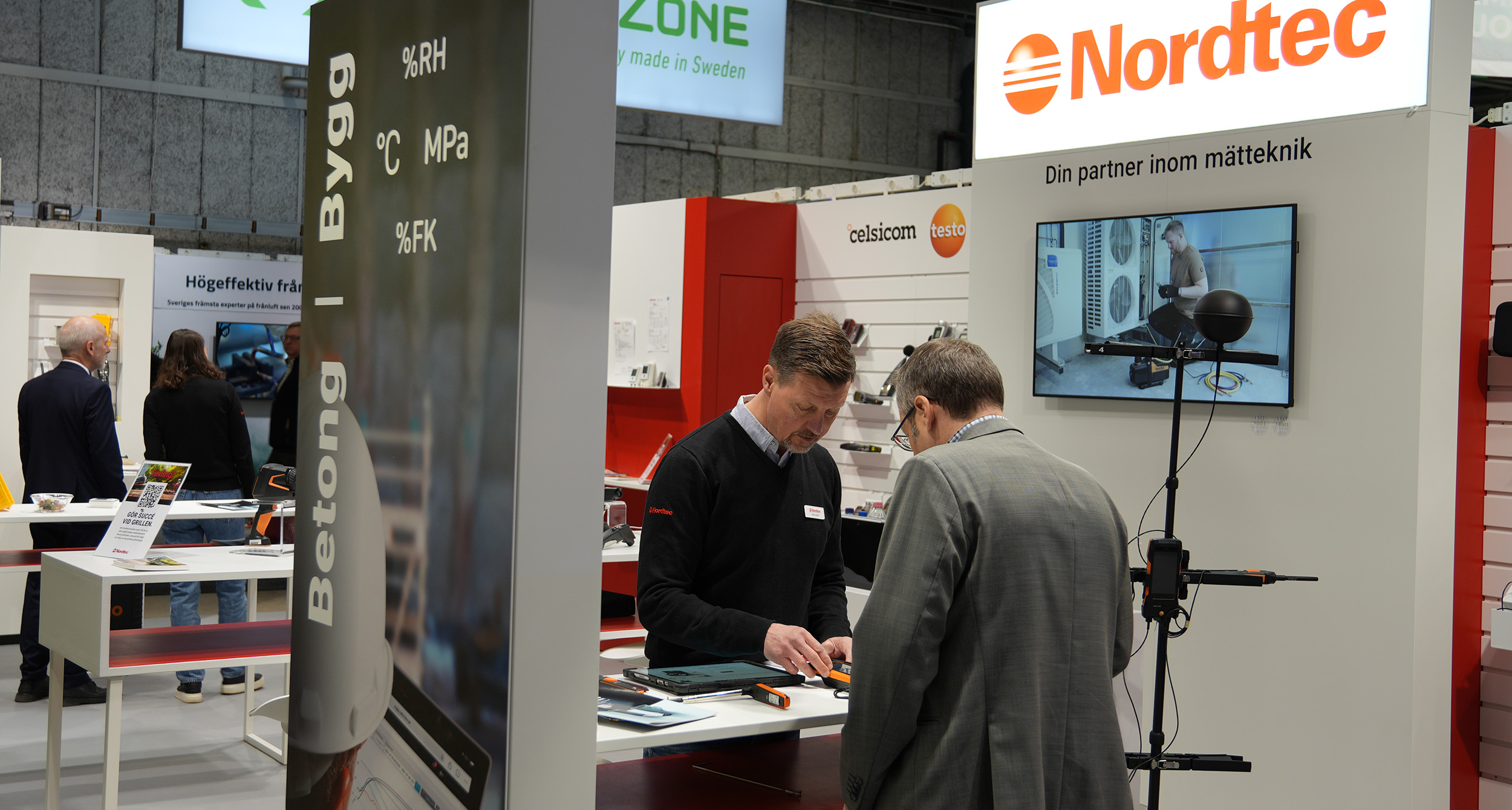 Träffa våra produktexperter på Nordbygg